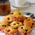 Muffin aux framboises, myrtilles et mascarpone,[...]