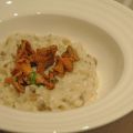 Risotto au champagne et girolles