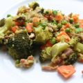 Poêlée quinoa légumes et curry