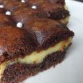 Brownie-cheesecake