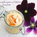 Crème au tofu soyeux à l'abricot et amande
