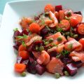 Salade saumon fumé et betterave - Beetroot and[...]
