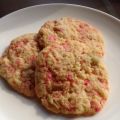 Cookies Pralines Roses et Rhubarbe.... des[...]