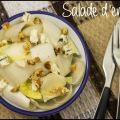 Salade d'endives aux noix et roquefort