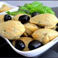 Madeleines olives noires et basilic