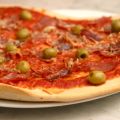 Menu 540 : pizza au jambon de parme et parmesan