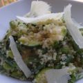 Salade de quinoa aux légumes verts