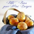 (Petits) Pains Express pour (Mini) Burgers