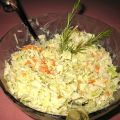 Salade chou crémeuse et veloutée