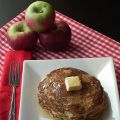 Pancakes aux pommes et à l'avoine