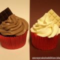 Cupcakes Rapides Chocolat Blanc / Chocolat Noir