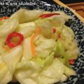 Salade de chou mariné au vinaigre 泡圆白菜 pào[...]