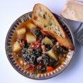 Soupe au kale d'inspiration toscane