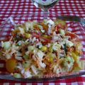 Salade de riz basmati au bacon, légumes et[...]