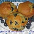 Muffins aux bleuets et au citron