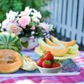 Recette de salade de fruits aux melons et aux[...]