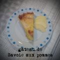 Gâteau de Savoie aux pommes