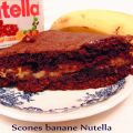 Scones banane Nutella