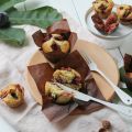 Muffins aux figues, noisettes & raisins secs