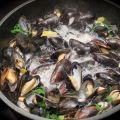 Moules suaves au citron, sauce crémeuse légère +