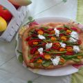 Pizza aux légumes - Le printemps dans l'assiette