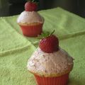 Cupcakes à la vanille et aux fraises