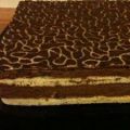Gâteau amandes, ganache chocolat noir et[...]