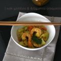 Wok Gambas & Légumes Croquants