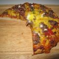 Plat: Pizza Bolognaise Cheddar