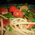 Spaghetti Légumes Grillés & Roquette