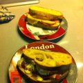 Sandwich jambon cru fromage