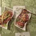 Salade de chou un (gros) brin asiatique