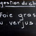 Foie gras au verjus, galette de champignons,[...]
