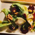  Salade avec betteraves, noix de Grenoble et[...]