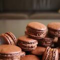 Macarons Chocolat - Marmelade de Tangor