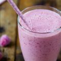 Milk-shake aux framboises