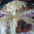 Classique bistro: croissant jambon-fromage