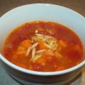 Soupe tomate et orzo