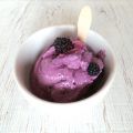 Crème glacée à la mûre (Blackberries icecream)