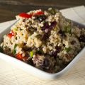 Salade de quinoa, pacanes et canneberges