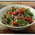 Salade de quinoa et d'épinards
