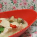 Soupe Thaï de poulet au lait de coco (Tom Ka[...]