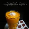 Velouté de carottes au lait de coco
