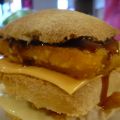 Sandwiches: fishburger & chicken ciabatta