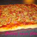 Pizza jambon champignons