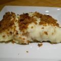 Cheesecake streusel aux pommes
