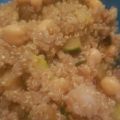 curry de quinoa aux pois chiches et courgettes