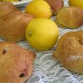 Pain au citron aux noix de cajou et raisins secs