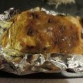 Papillotes de saumon au miel, curry et compotee[...]
