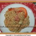 Quinoa aux crevettes et pamplemousse